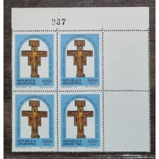ARGENTINA 1982 GJ 2076CD CON COMPLEMENTOS CUADRO NUEVO MINT U$ 20